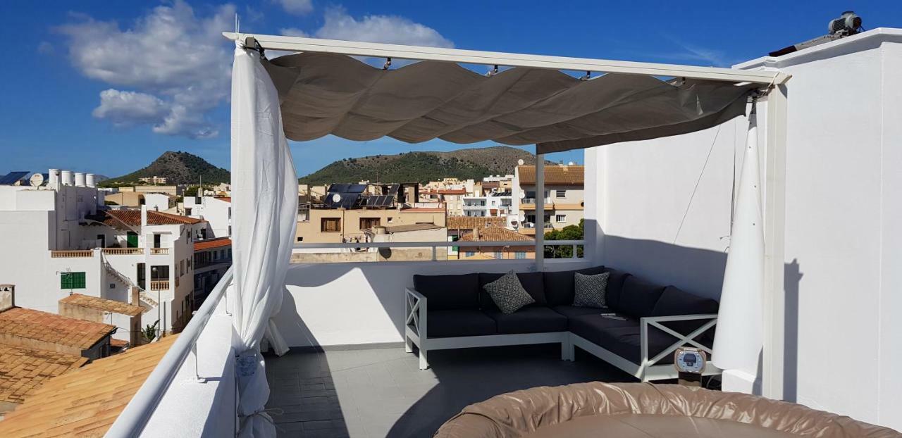 Sonne & Meerblick Aus 40 Grad Heissem Whirlpool Geniessen - Zentral Am Hafen Und Dennoch Ruhig Cala Ratjada  Εξωτερικό φωτογραφία
